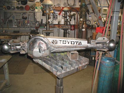 toyota hilux solid front axle #7